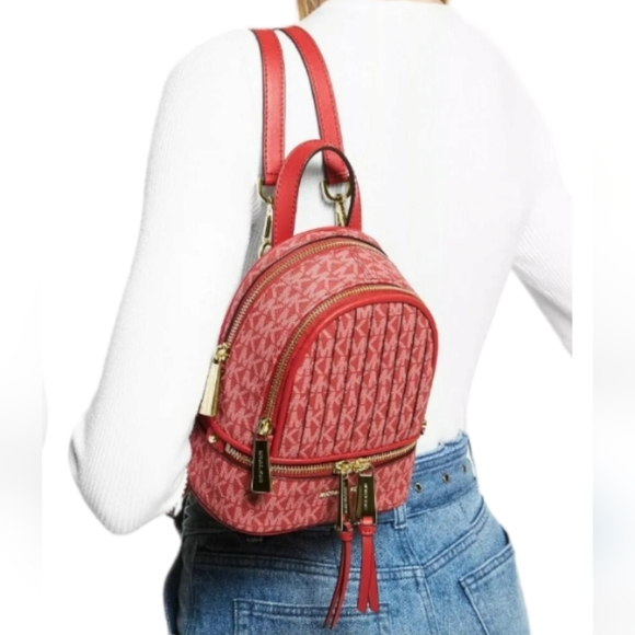 MICHAEL Michael Kors Rhea Messenger Backpack main image 5